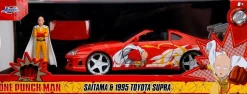 One Punch Man - Saitama & 1995 Toyota Supra 1/24th Scale Die-Cast Vehicle Replica
