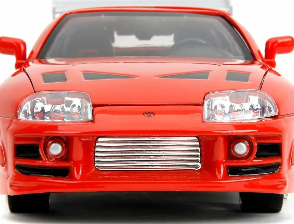 One Punch Man - Saitama & 1995 Toyota Supra 1/24th Scale Die-Cast Vehicle Replica