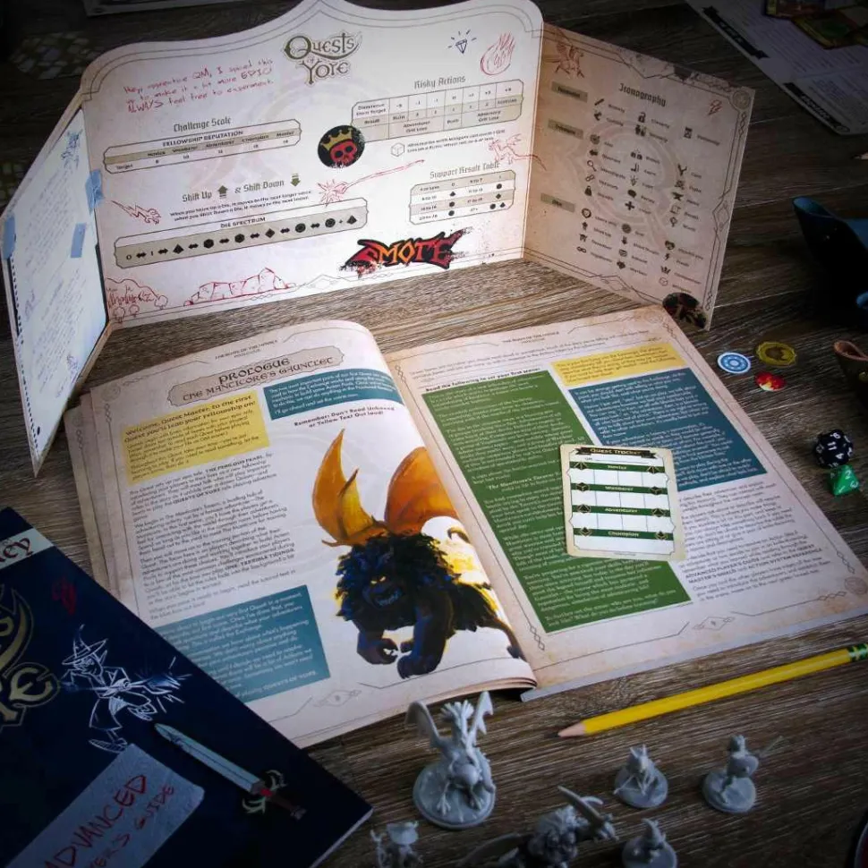 Onward (2020) - Quests of Yore Barley’s Edition Role Playing Adventure Board Game