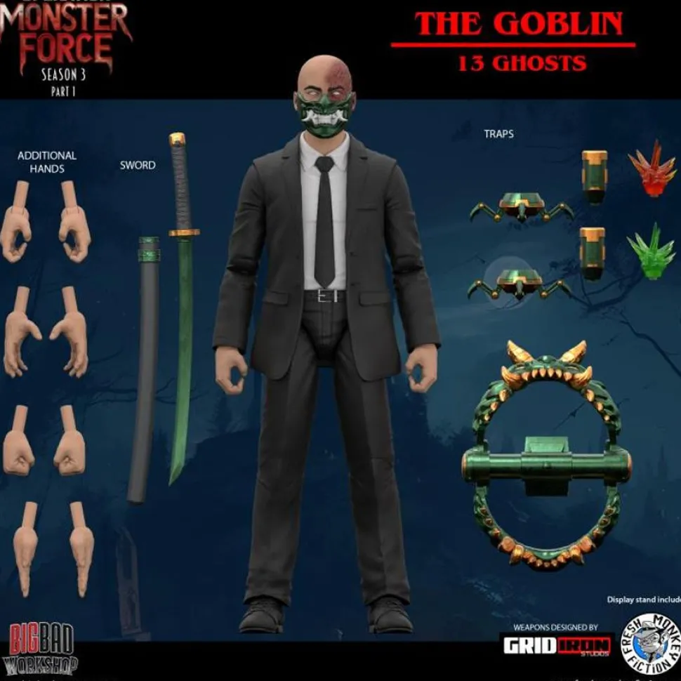 Operation: Monster Force - 13 Ghost The Goblin 1/12th Scale Action Figure (Season 03)