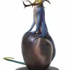 Origin - Crown Lizard 9” Statue by David Zhou