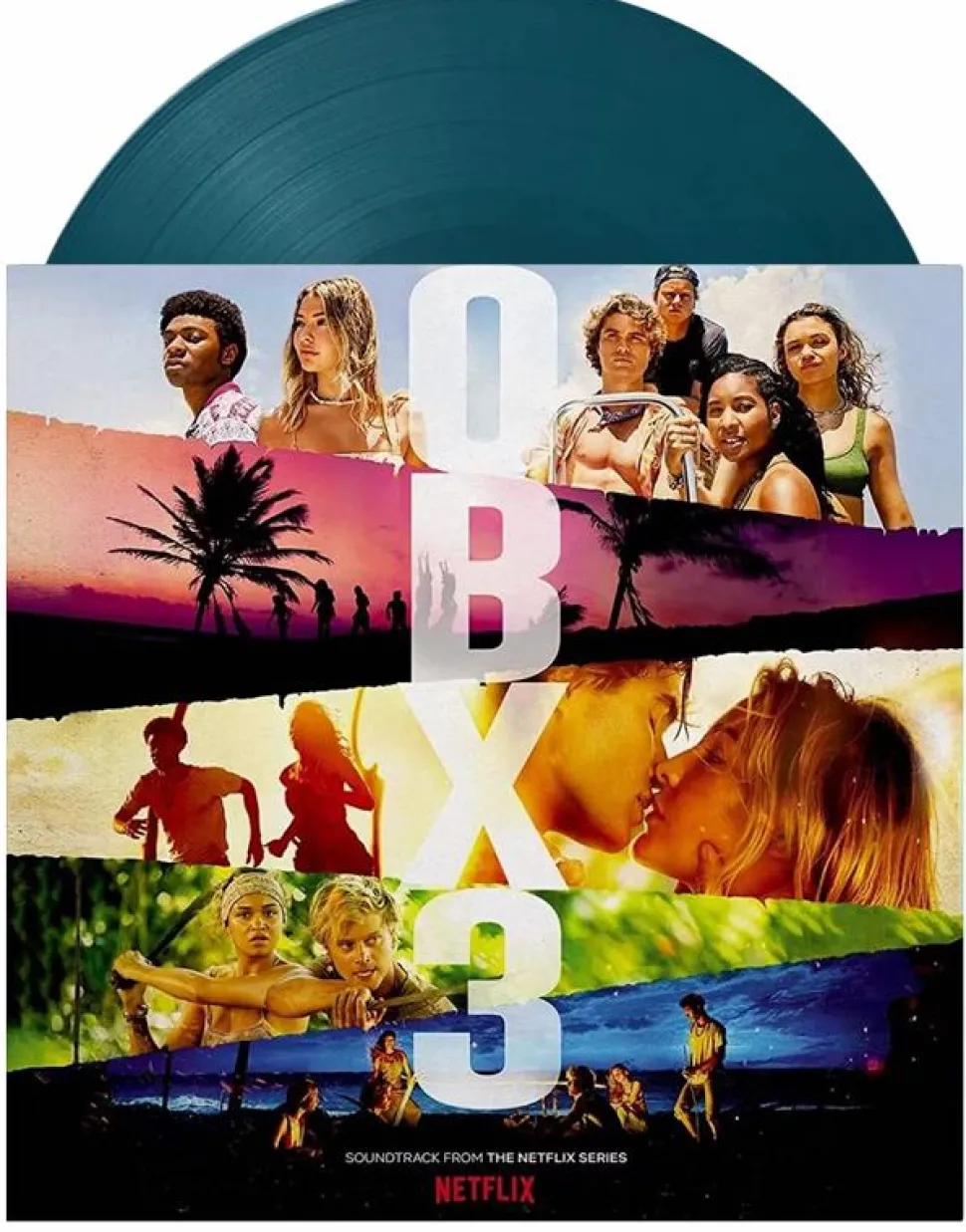Outer Banks - Season 3 Soundtrack From The Netflix Series LP Vinyl Record (Sea Blue Coloured Vinyl)