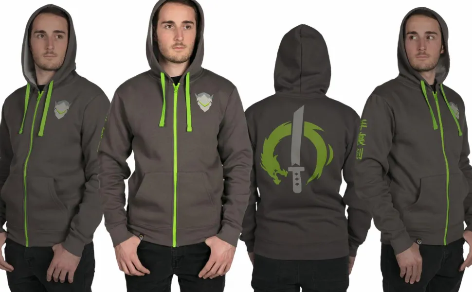 Overwatch - Ultimate Genji Premium Zip-Up Hoodie