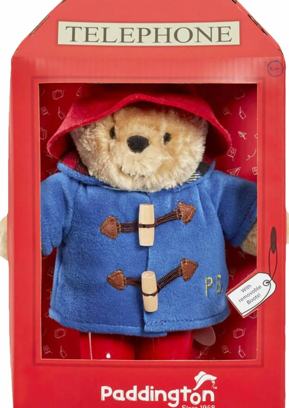 Paddington Bear - Paddington Bear 9" Plush in Telephone Box Packaging