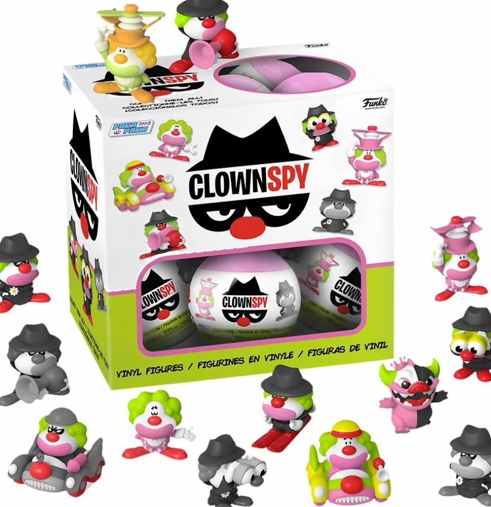 Paka Paka - Spy Clowns Blind Box Vinyl Figure (Single Unit)