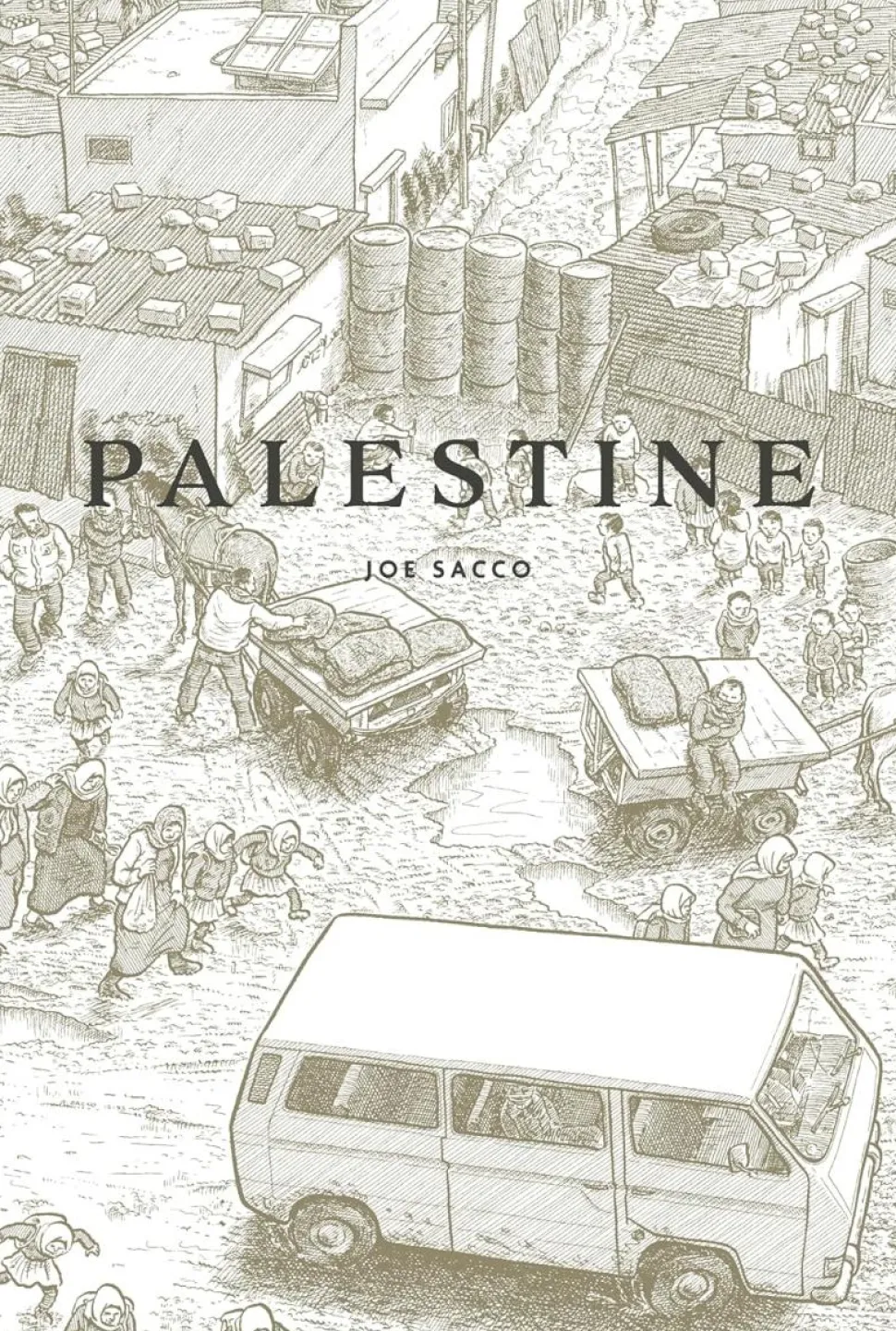 Palestine by Joe Sacco Hardcover Book