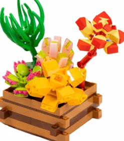 Pantasy - Succulent Garden: Summer Dew Building Block Construction Set (364 Pieces)