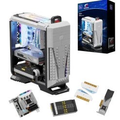 Pantasy - X IGAME Gaming Desktop Retro Collection Building Block Construction Set (1634 Pieces)