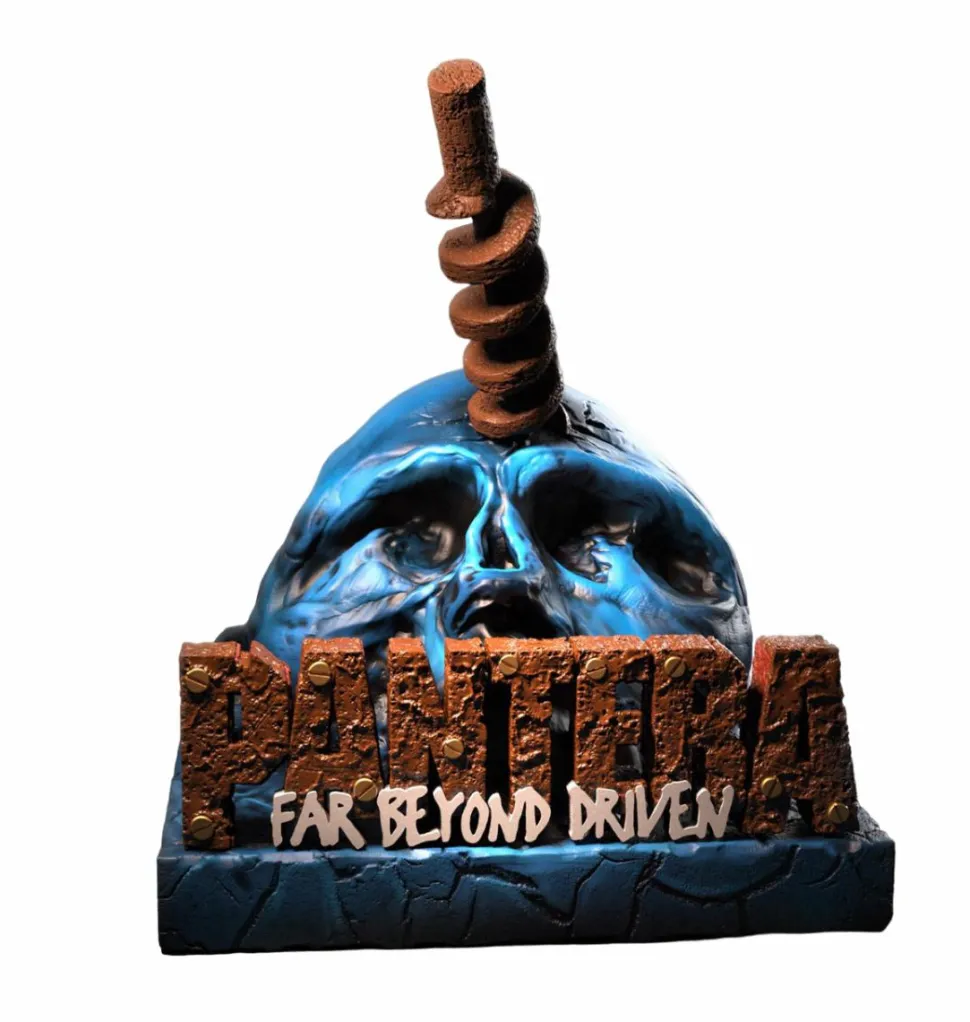 Pantera - Far Beyond Driven Album Art 3D Vinyl 9" Statue