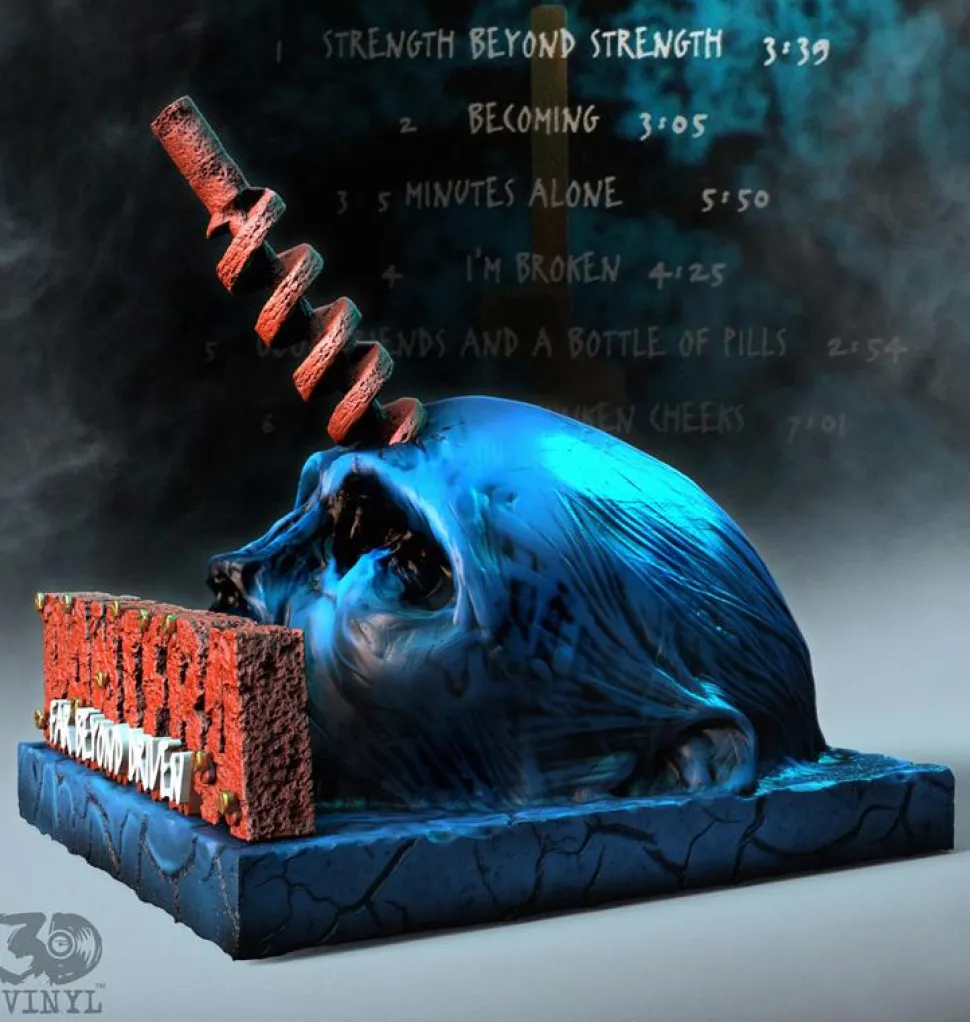 Pantera - Far Beyond Driven Album Art 3D Vinyl 9" Statue