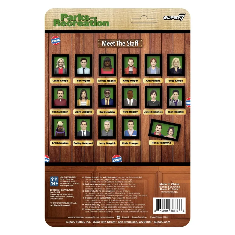 Parks and Recreation - Jean-Ralphio Saperstein ReAction 3.75" Action Figure