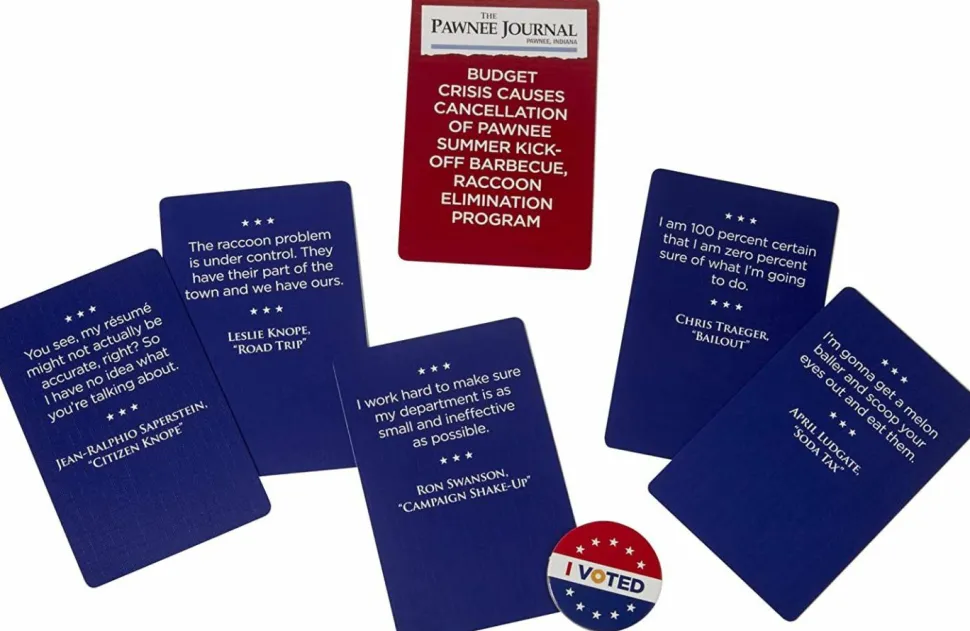 Parks and Recreation - Knope for President Party Card Game