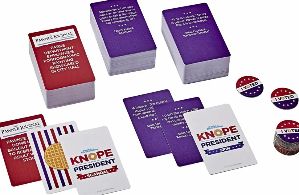 Parks and Recreation - Knope for President Party Card Game