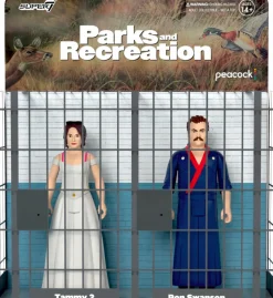 Parks and Recreation - Ron Swanson & Tammy 2 Wedding Night ReAction 3.75â Action Figure 2-Pack