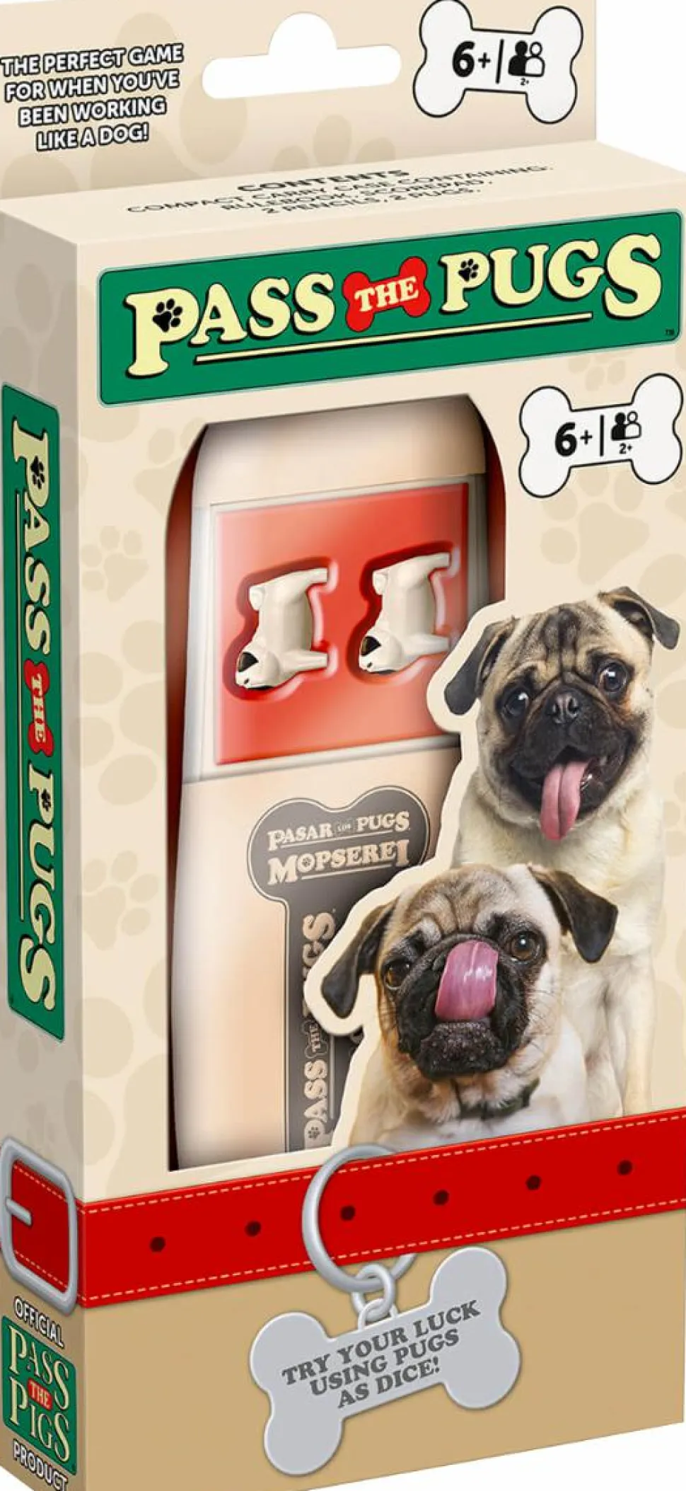 Pass the Pigs - Pass the Pugs Edition Game