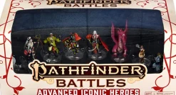 Pathfinder Battles - Advanced Iconic Heroes Pre-Painted Miniature Figure 6-Pack