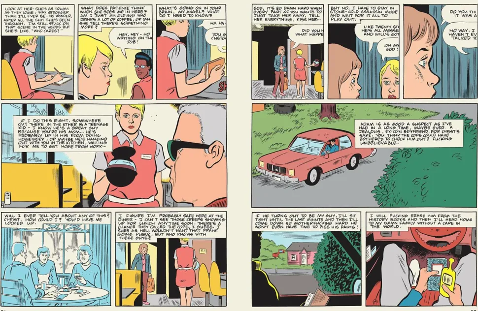 Patience by Daniel Clowes Hardcover Book