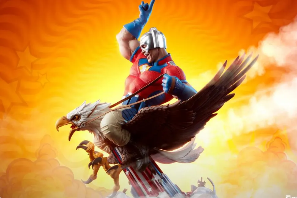 Peacemaker (2022) - Peacemaker Eat Peace 22" Statue
