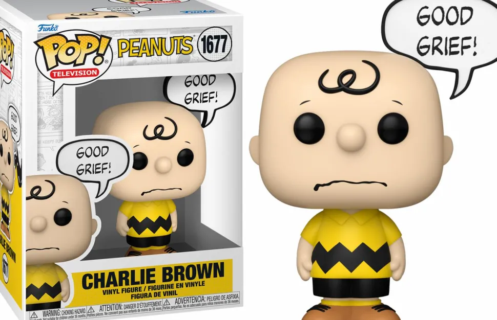 Peanuts - Charlie Brown (Good Grief) Pop! Vinyl Figure