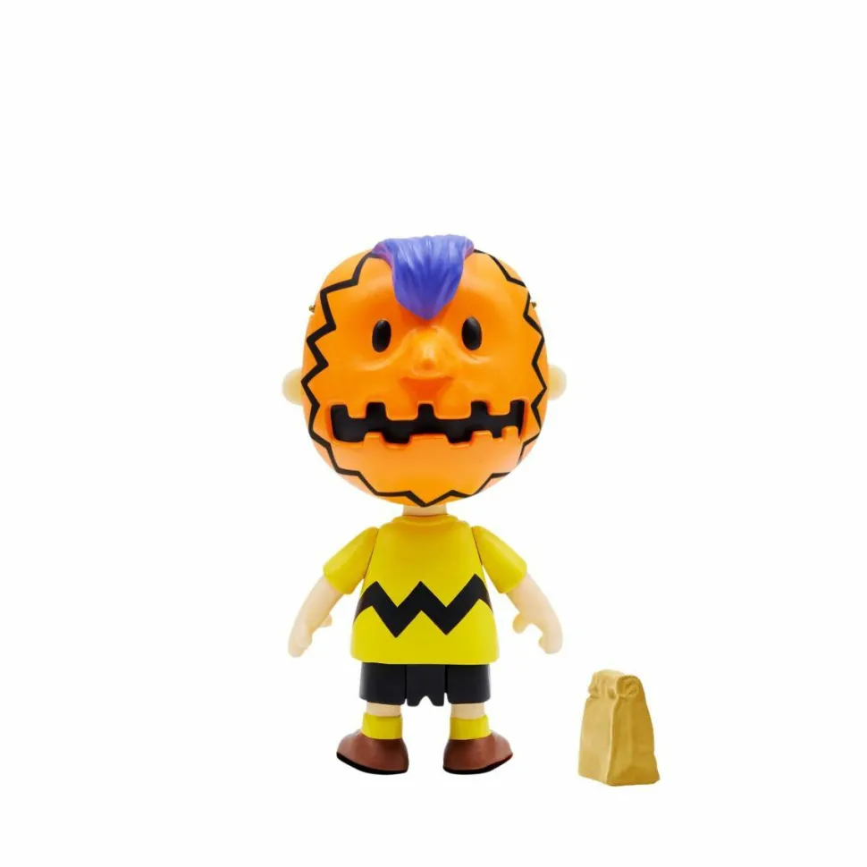 Peanuts - Charlie Brown with Halloween Mask ReAction 3.75” Action Figure