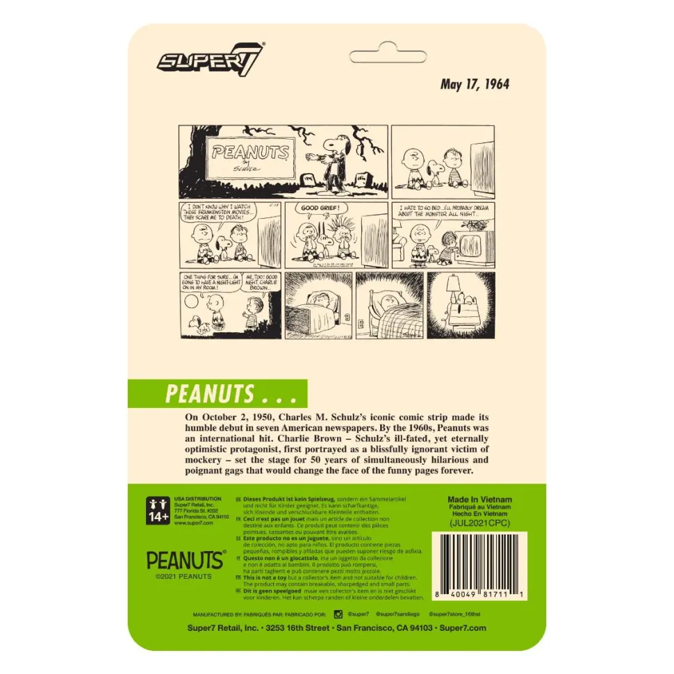 Peanuts - Franken-Snoopy ReAction 3.75” Action Figure