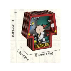Peanuts - Snoopy Healing Hug Wooden Theater Wooden Construction Set (24 Pieces)