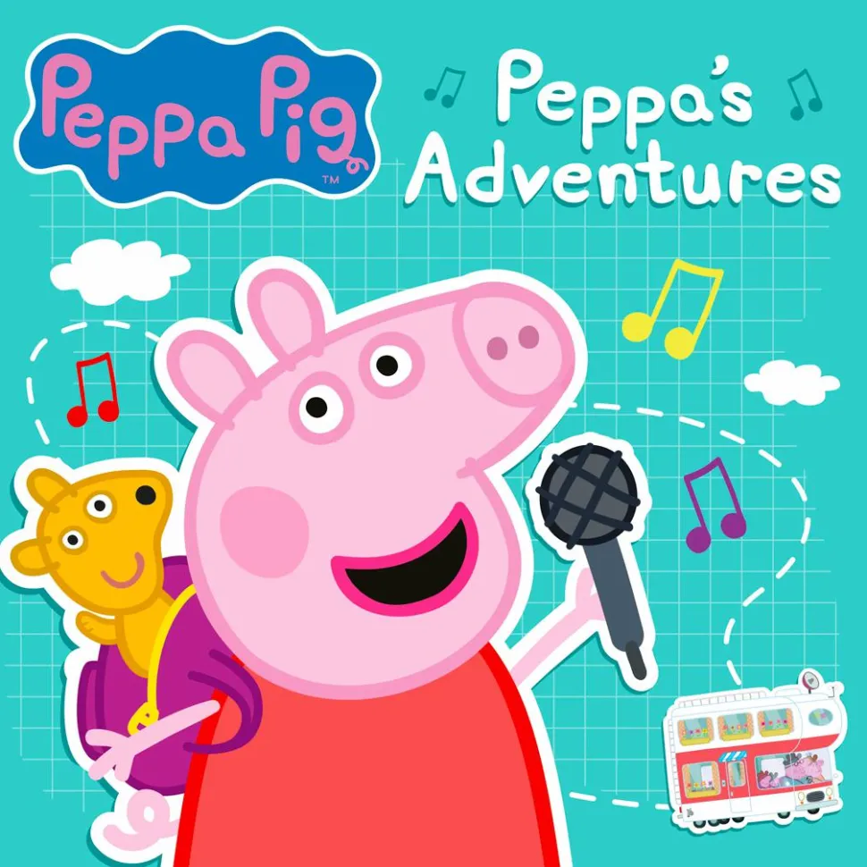 Peppa Pig - Peppa's Adventures: The Album LP Vinyl Record (2022 Record Store Day Exclusive “Peppa” Pink Coloured Vinyl)
