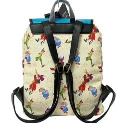 Peter Pan (1953) - Captain Hook Skull 14” Faux Leather Backpack
