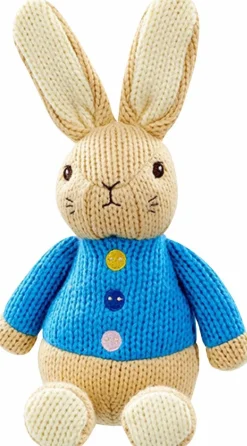 Peter Rabbit - Peter Made with Love Knitted 7” Plush