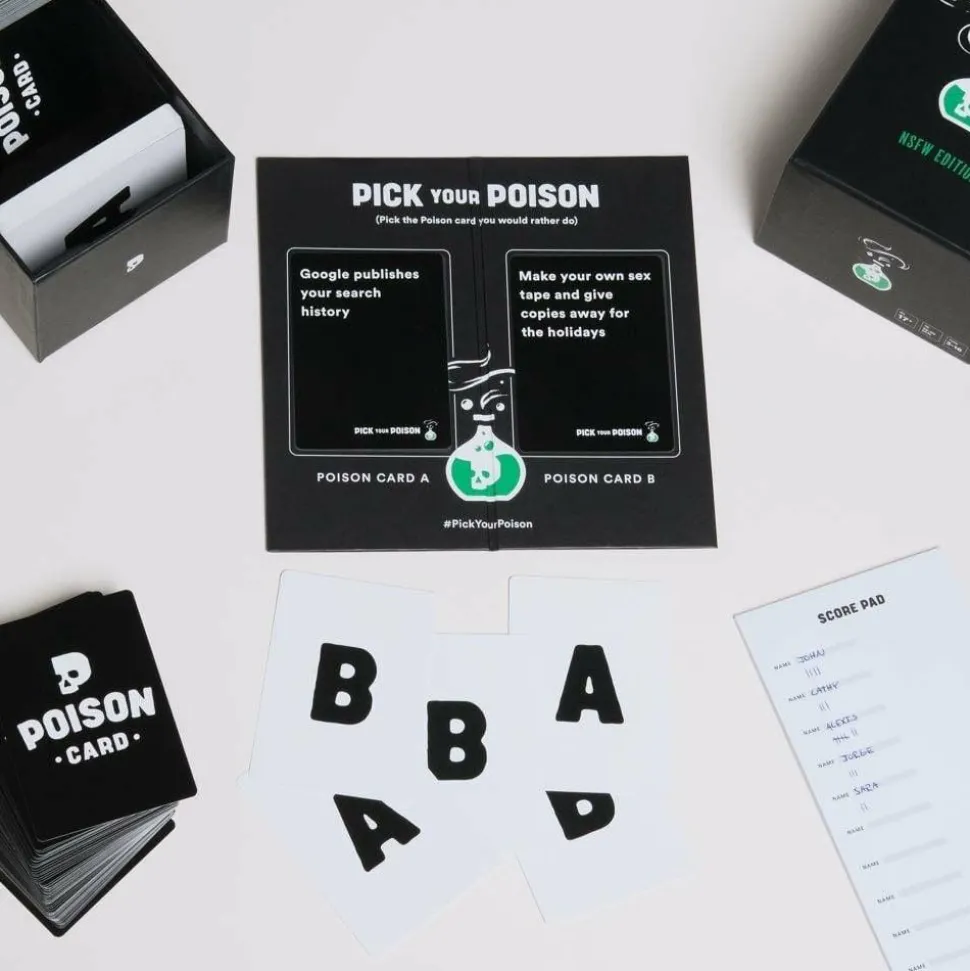 Pick Your Poison - NSFW Edition Card Game