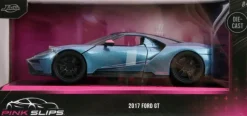 Pink Slips - Blue 2017 Ford GT 1/24th Scale Die-Cast Vehicle Replica