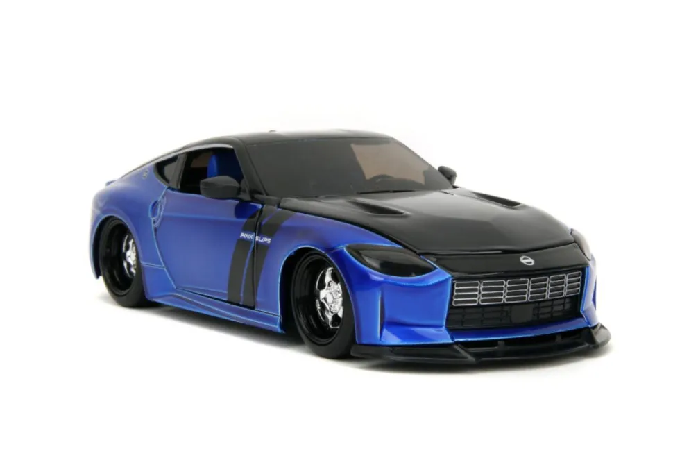 Pink Slips - Blue 2023 Nissan Z 1/24th Scale Die-Cast Vehicle Replica