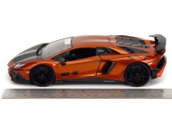 Pink Slips - Orange Lamborghini Aventador SV 1/24th Die-Cast Vehicle Replica