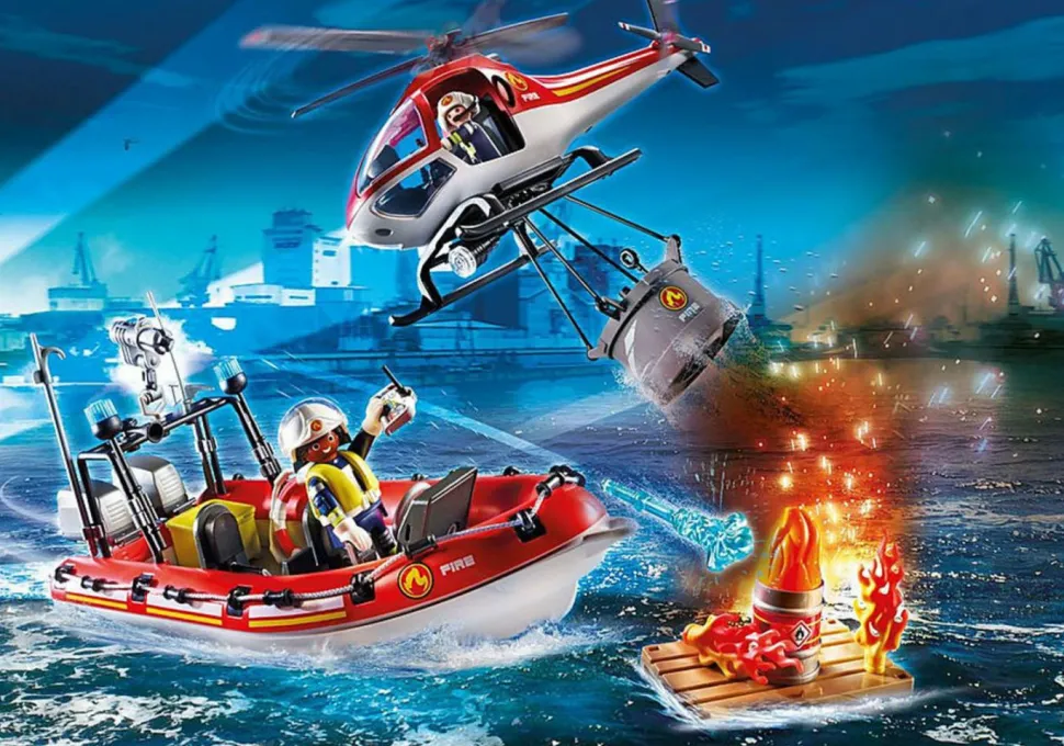 Playmobil: City Action - Fire Rescue Mission Playset (70335)