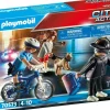 Playmobil: City Action - Police Bicycle with Thief (70573)