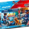 Playmobil: City Action - Police Roadblock Playset (6924)