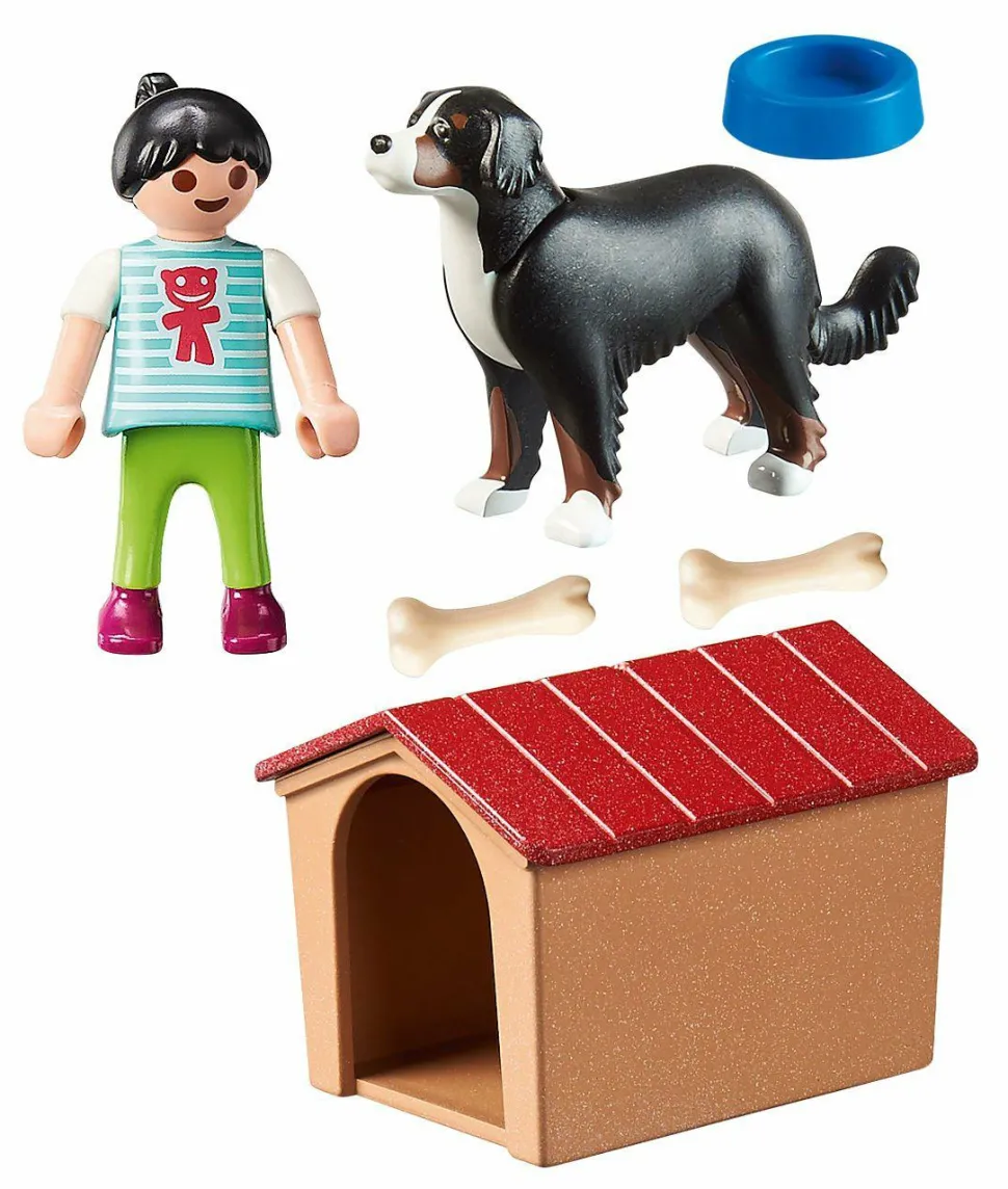 Playmobil: Country - Dog with Doghouse 2” Action Figure (70136)