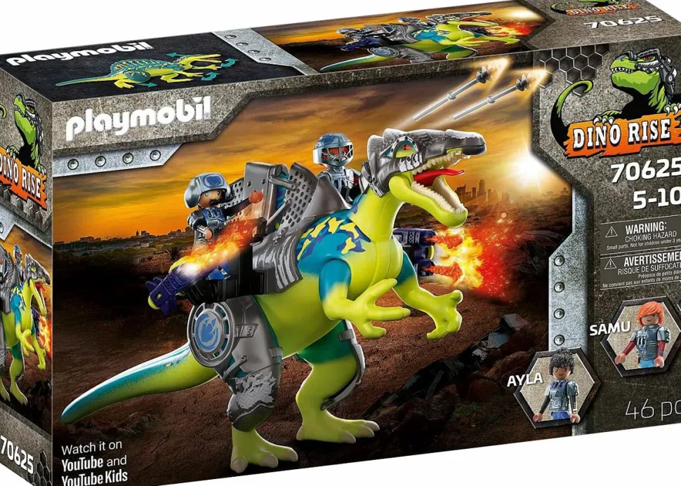 Playmobil: Dino Rise - Spinosaurus Double Defence Power Playset (70625)