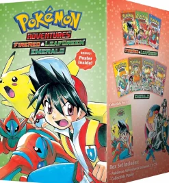 Pokemon - Adventures: FireRed & LeafGreen / Emerald Manga Paperback Book (Vol. 23-29)