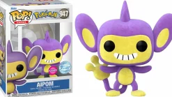 Pokemon - Aipom Flocked Pop! Vinyl Figure