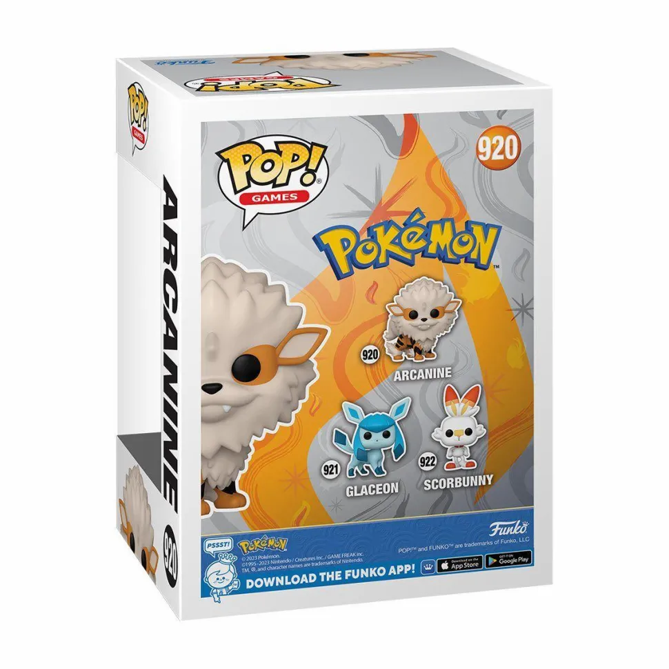 Pokemon - Arcanine Pop! Vinyl Figure