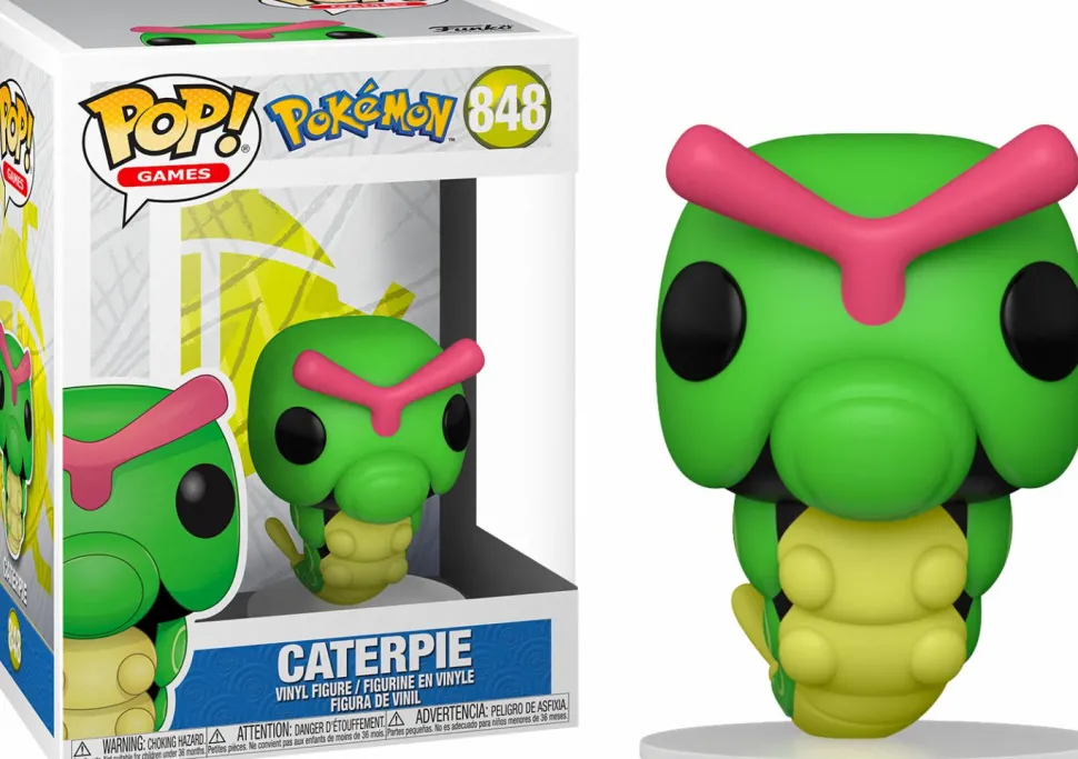 Pokemon - Caterpie Pop! Vinyl Figure