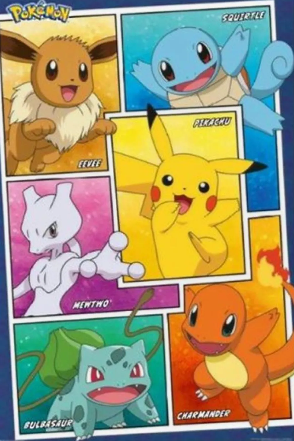 Pokemon - Character Panels Poster (1112)
