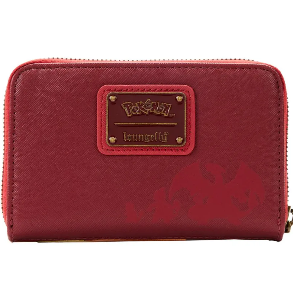 Pokemon - Charmander Evolutions 4” Faux Leather Zip-Around Wallet