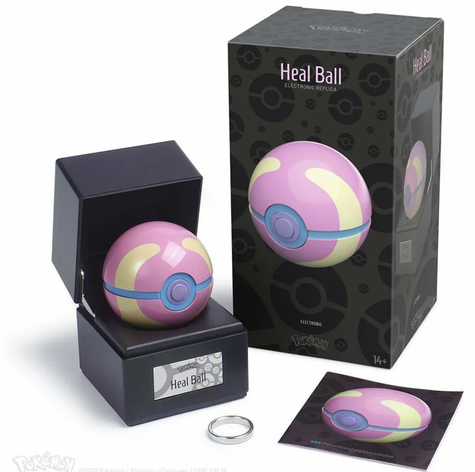 Pokemon - Heal Ball 1:1 Scale Life Size Die-Cast Prop Replica