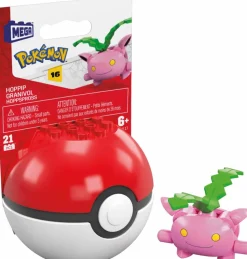 Pokemon - Hoppip Pokeball Mega Construx Construction Set Mini Figure (21 Pieces)
