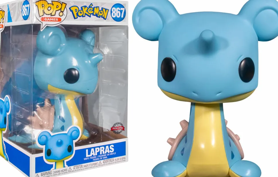 Pokemon - Lapras Jumbo 10" Pop! Vinyl Figure