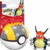 Pokemon - Ledyba Pokeball Mega Construx Construction Set Mini Figure (38 Pieces)