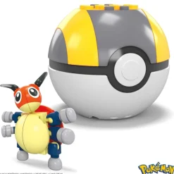 Pokemon - Ledyba Pokeball Mega Construx Construction Set Mini Figure (38 Pieces)