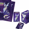 Pokemon - Miraidon ChromaFusion Standard Deck Protector Sleeves & Full View Deck Box Combo Pack